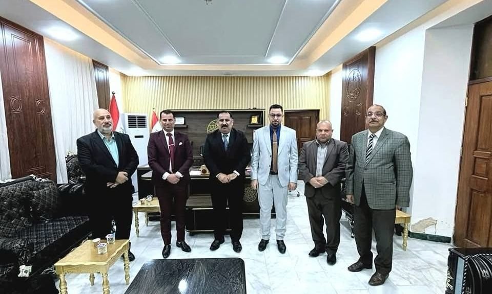 وفد جمعية العلاقات العامة العراقية في واسط