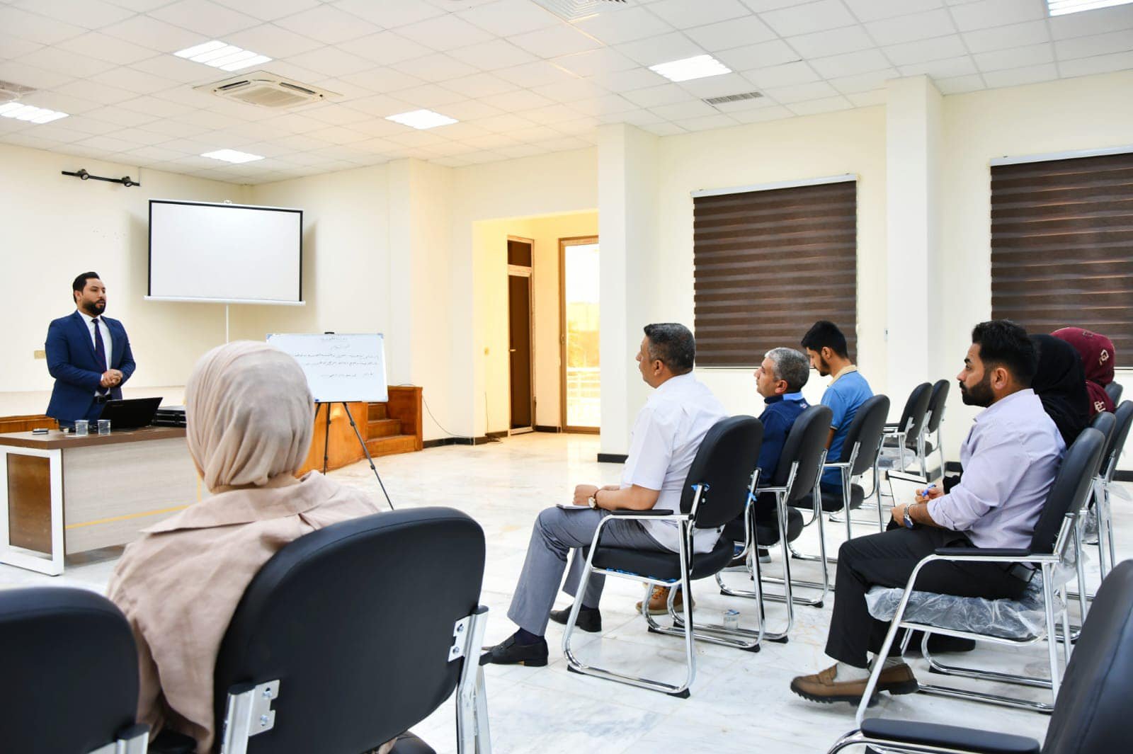 ايبرا تقيم دورة تدريبية في هيئة استثمار واسط